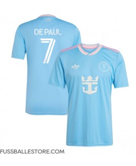 Günstige Inter Miami Rodrigo De Paul #7 3rd trikot 2025-26 Kurzarm